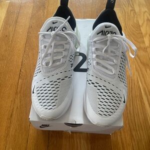 Nike Air Max White and Black Men's Sneakers